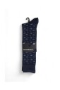 chaussettes-dequipage-en-coton-imprime-bleu