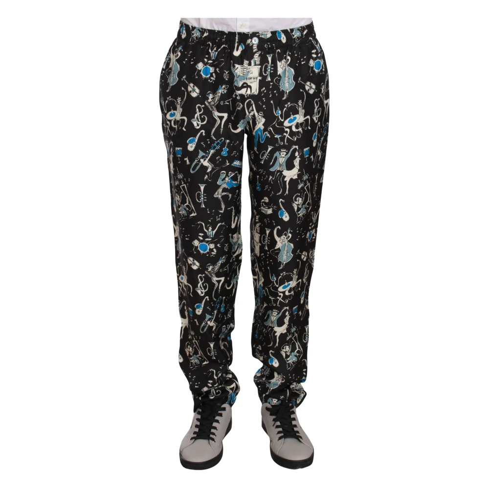 Dolce & Gabbana Uomo Multicolor Pantaloni, E, S, New,