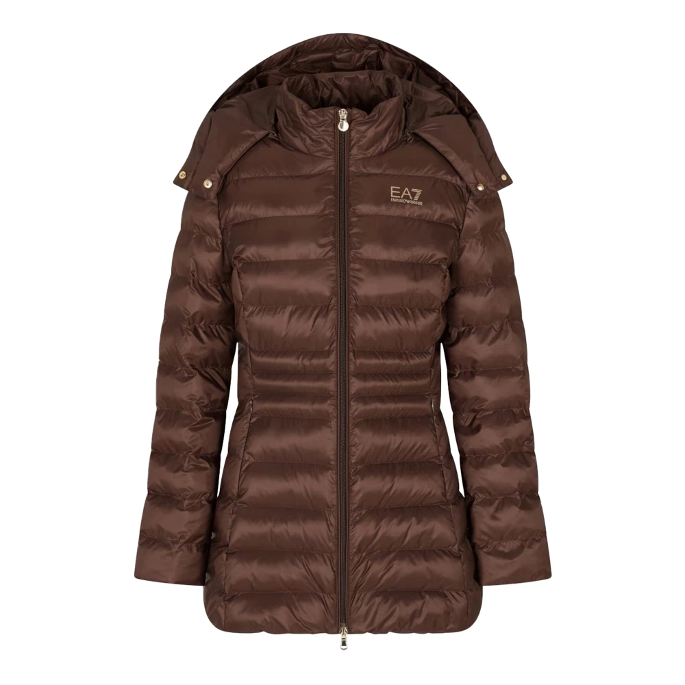 Emporio Armani Ea7 Damen Braun Jacken, Lgröße: