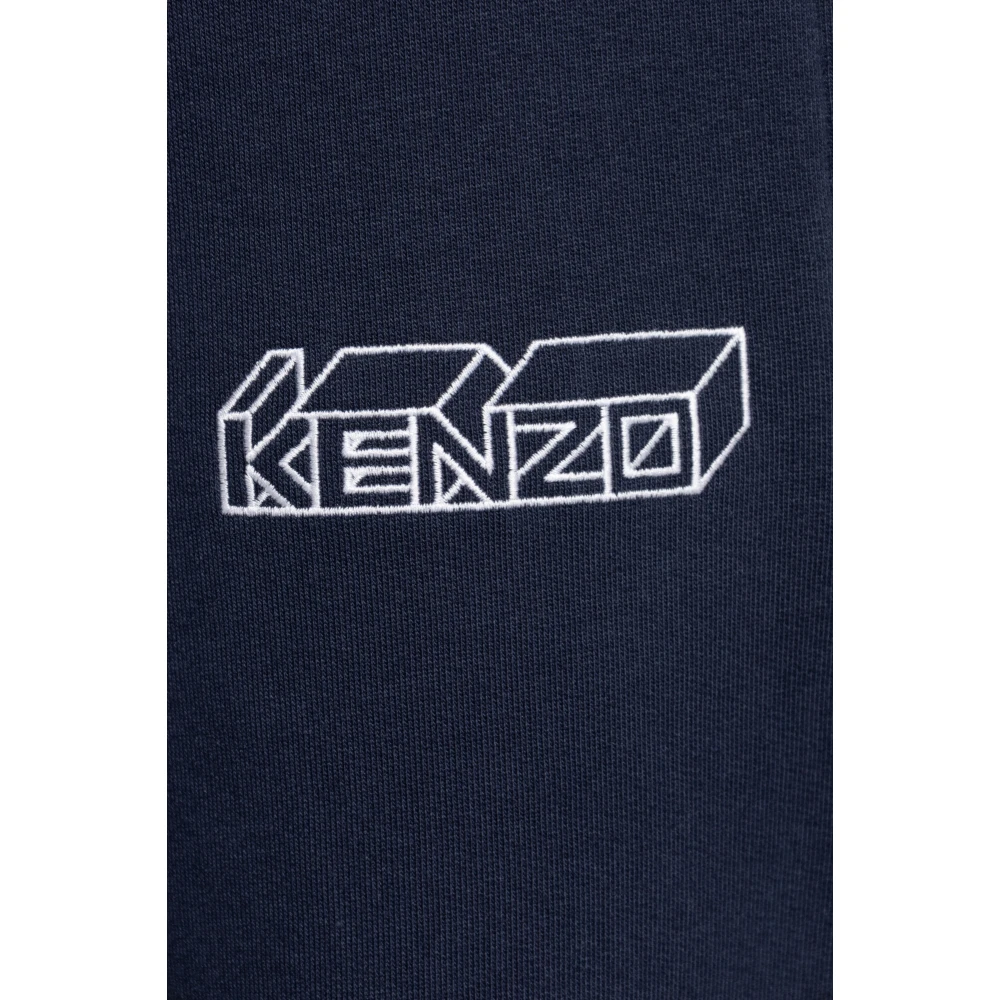Kenzo Sweatpants Blue Heren