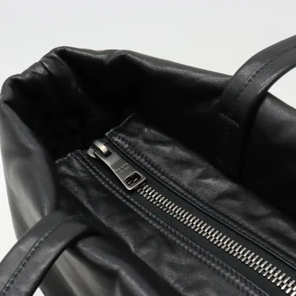 Prada Vintage Pre-owned Canvas totes Black Dames