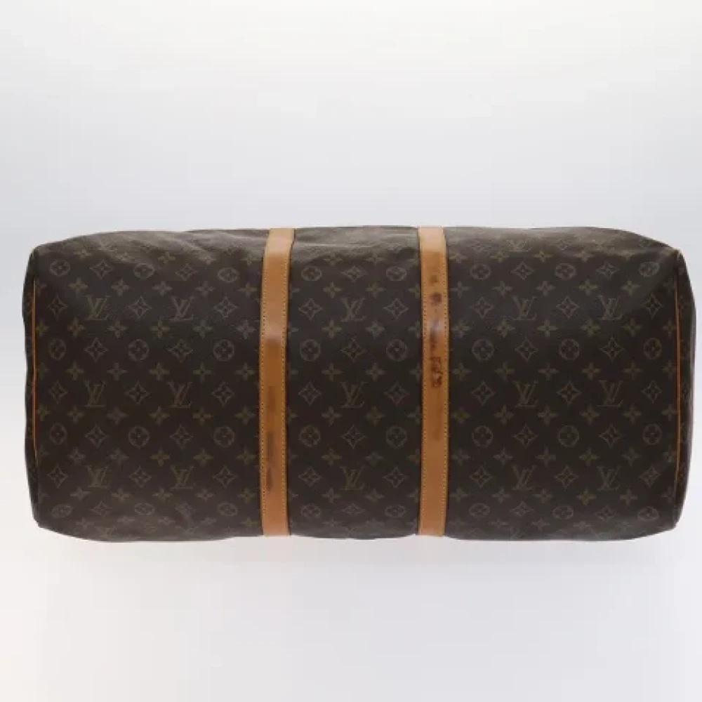 Louis Vuitton Vintage Pre-owned Canvas travel-bags Brown Dames