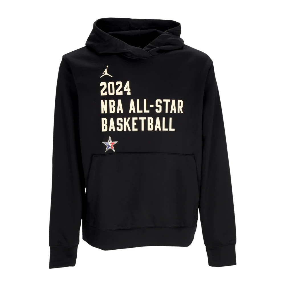 Jordan NBA All Star Game Fleece Hoodie Black Heren