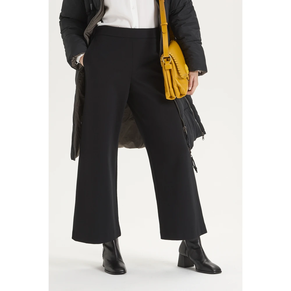 Maliparmi Comfy Jersey Broek Black Dames