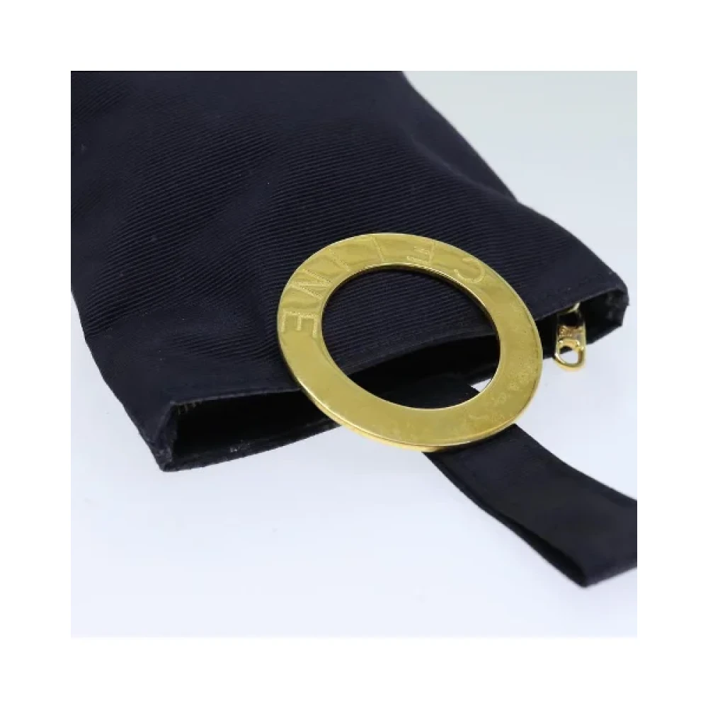 Celine Vintage Pre-owned Nylon celine-bags Blue Dames