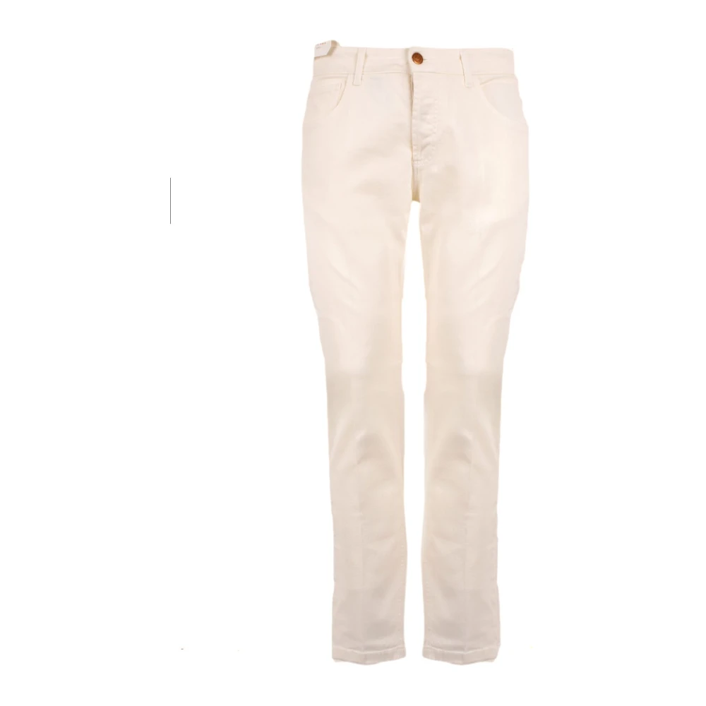 Entre amis Stijlvolle Jeans Collectie White Heren