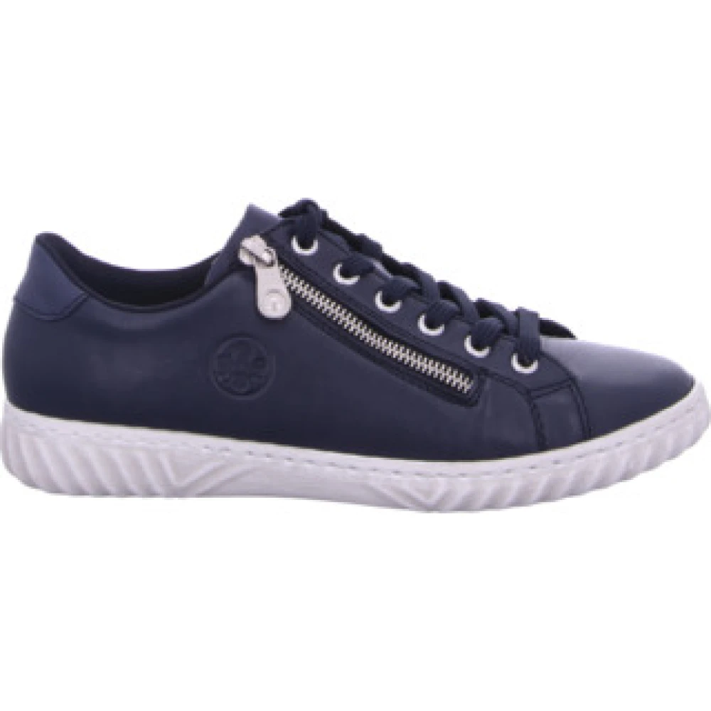 Rieker Comfort Veterschoenen voor dames Dames Schoenen Blauw