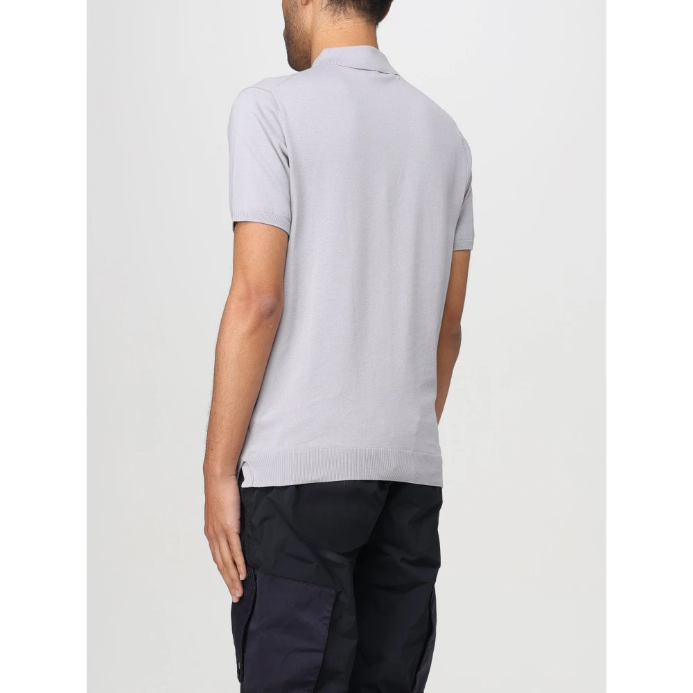 People of Shibuya Klassieke Polo Shirt Gray Heren