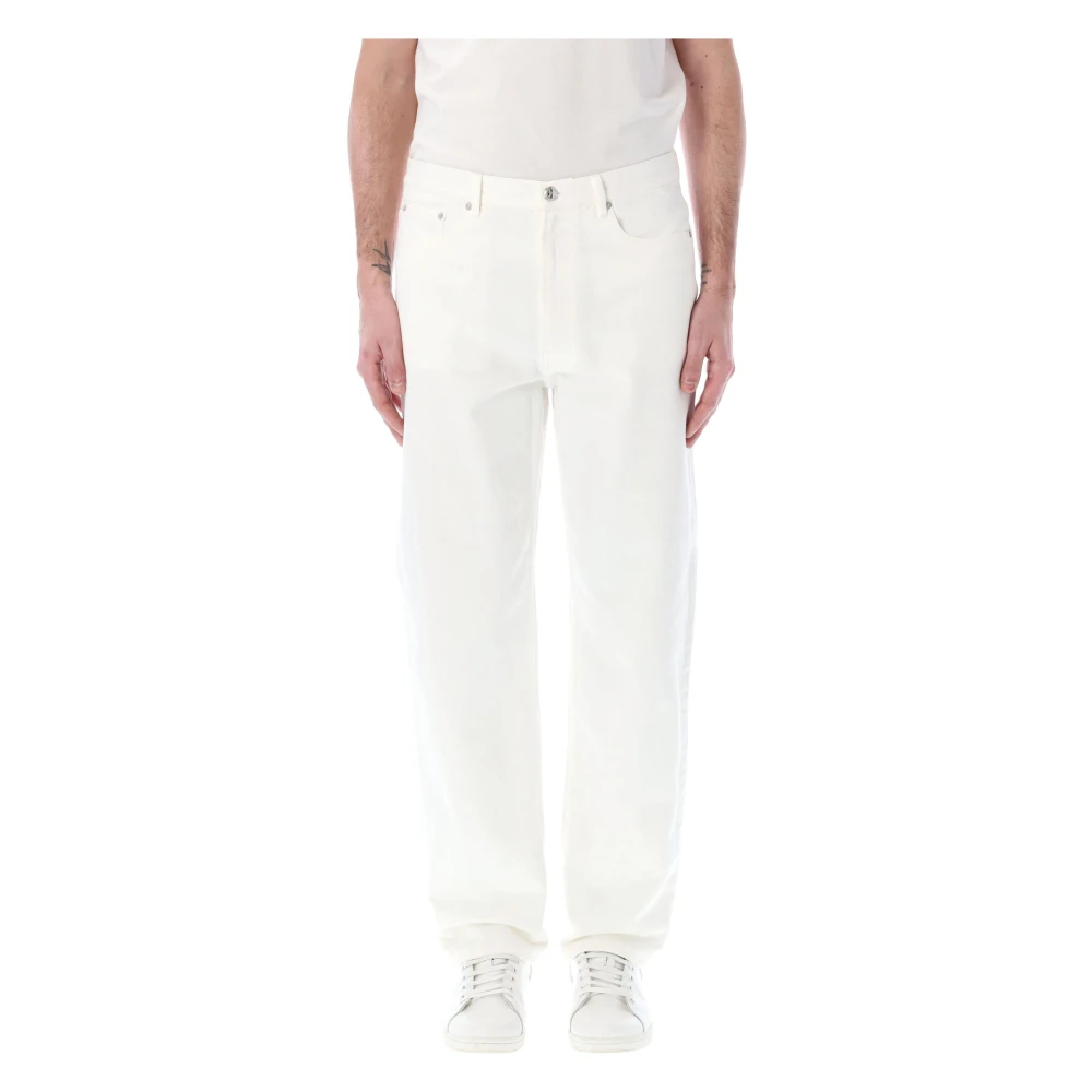 A.p.c. Martin Jeans Off White Ss24 White Heren