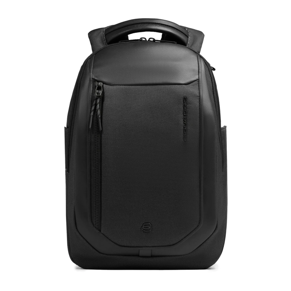 Piquadro Unisex Noir - Bags > Backpacks