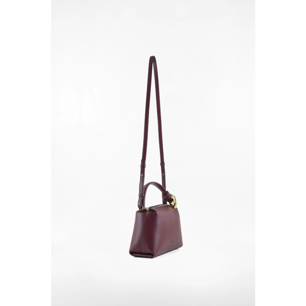 JW Anderson Leren Tassen Collectie Red Dames