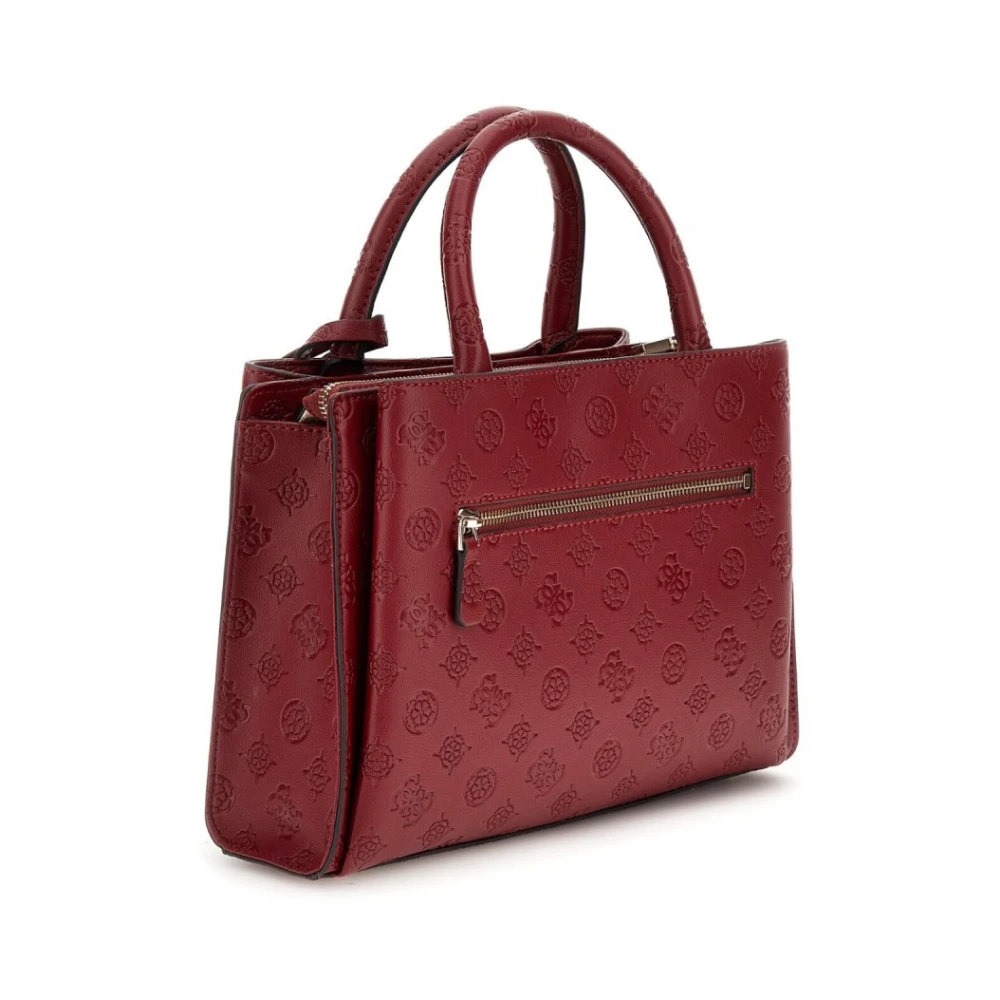 Guess Rode PU Leren Handtas Handheld Model Red Dames