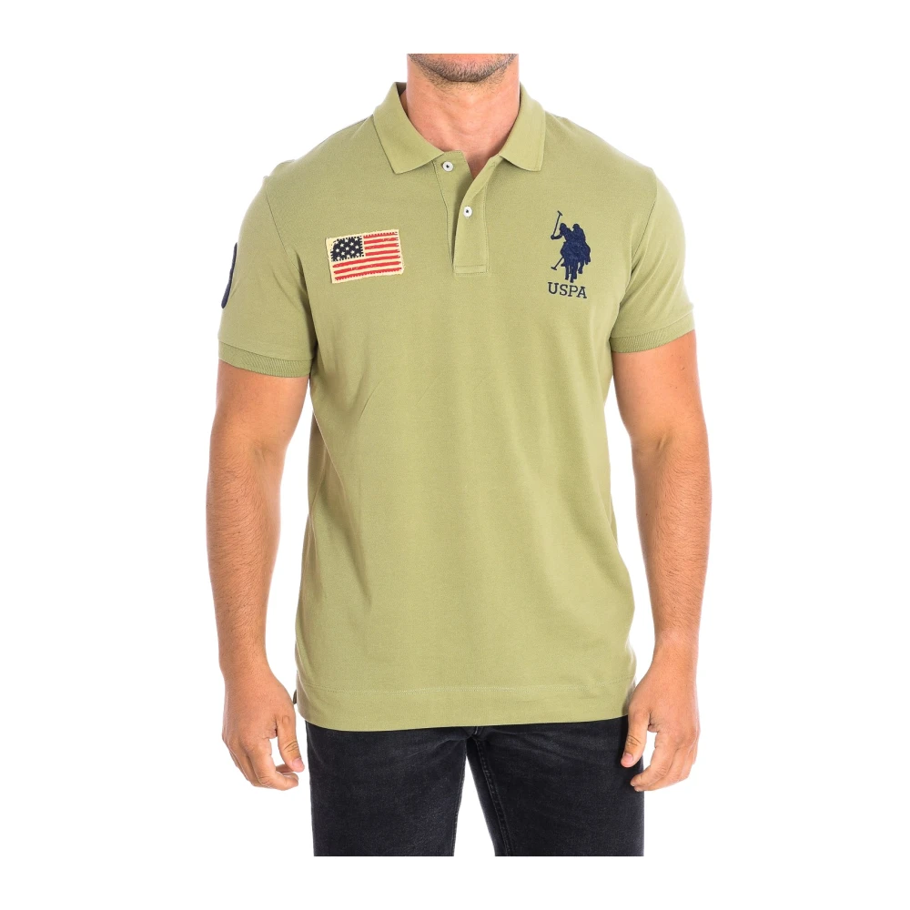 U.s. Polo Assn. Mannelijk Groente Polo Shirts