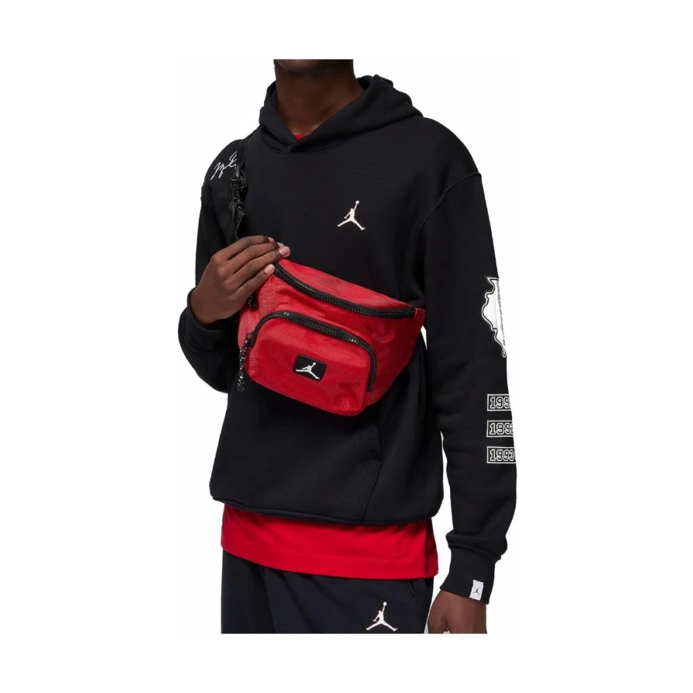 Jordan Rode Rise Crossbody Tas Red Heren