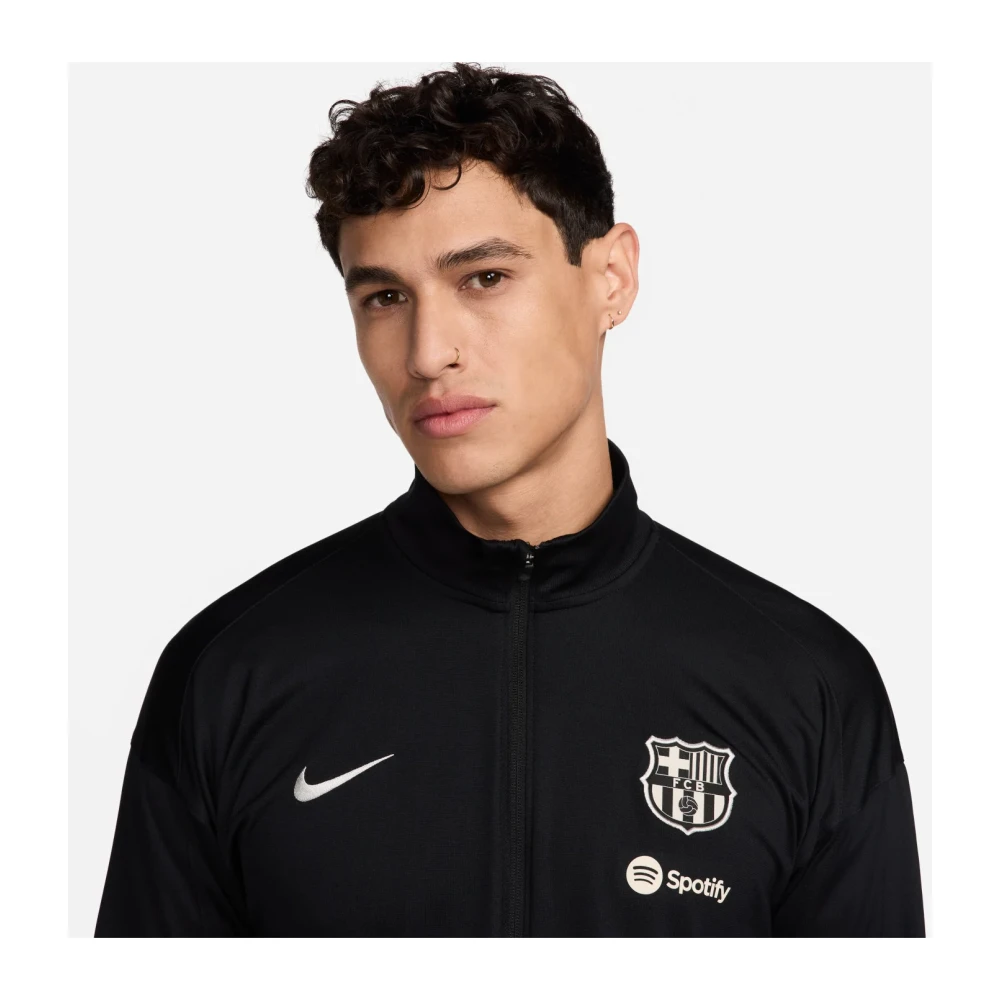 Nike FC Barcelona Strike Trainingspak 2024 2025 Zwart Black Heren