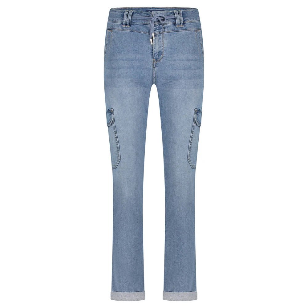 Red Button Cargo Jog Midstone Broek Blue Dames