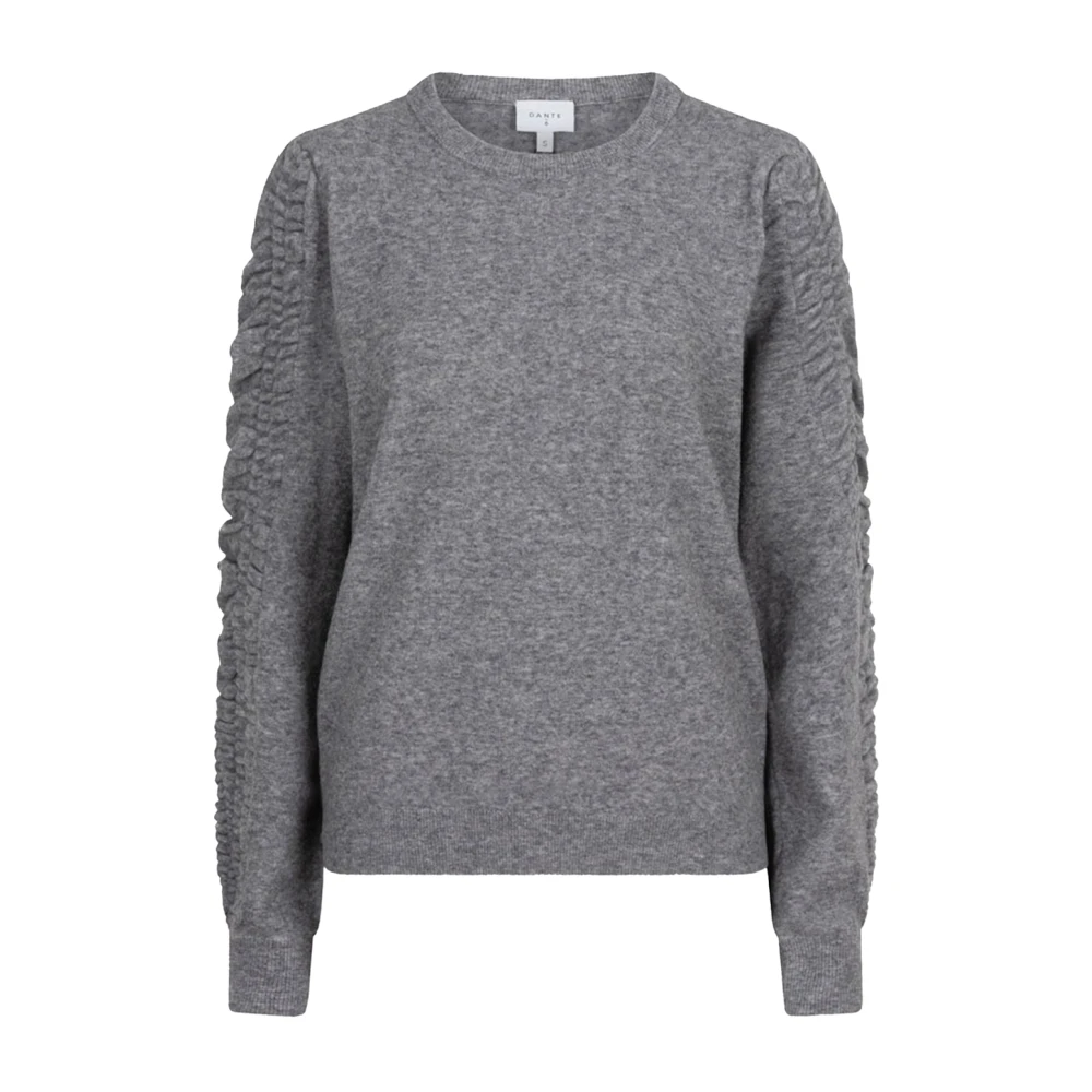 Dante 6 Heather Grey Gebreide Trui Pardon Gray Dames