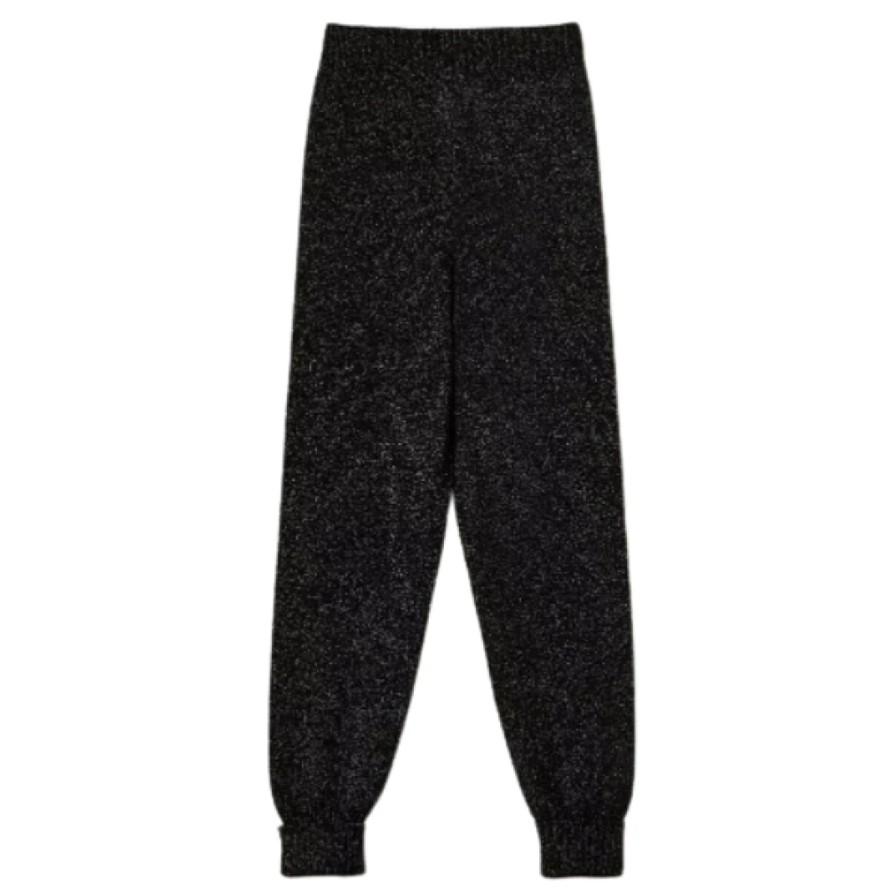 Twinset Stijlvolle Broek Set Black Dames