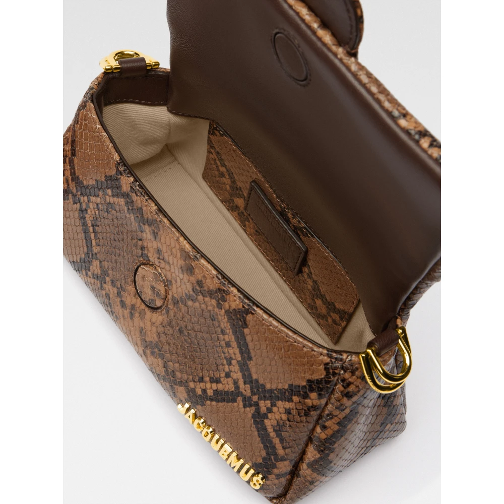 Jacquemus Le Petit Bambimou Schoudertas Brown Dames