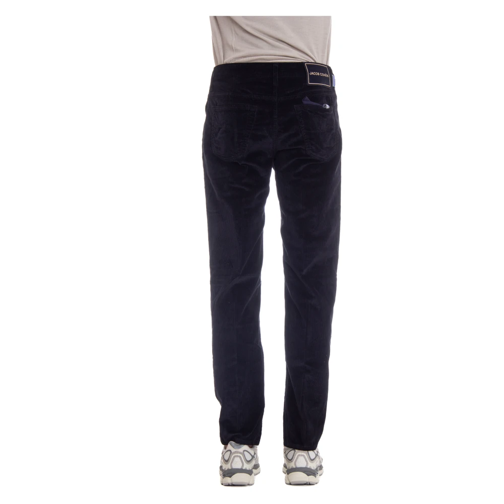 Jacob Cohën Luxe 5-pocket fluwelen jeans Blue Heren