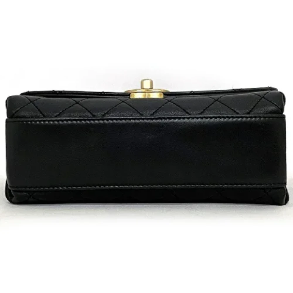 Chanel Vintage Pre-owned Fabric chanel-bags Black Dames