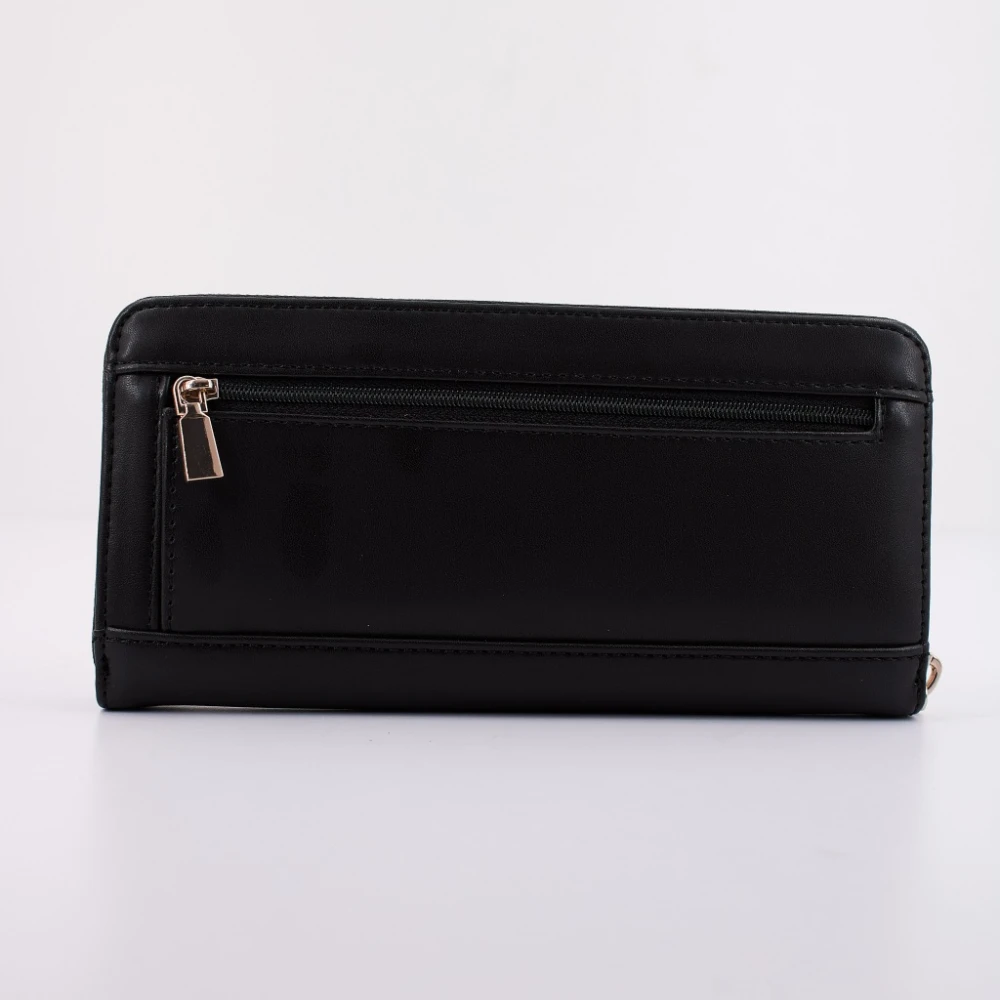 Guess Laurel Zip Portemonnees en Kaarthouders Black Dames