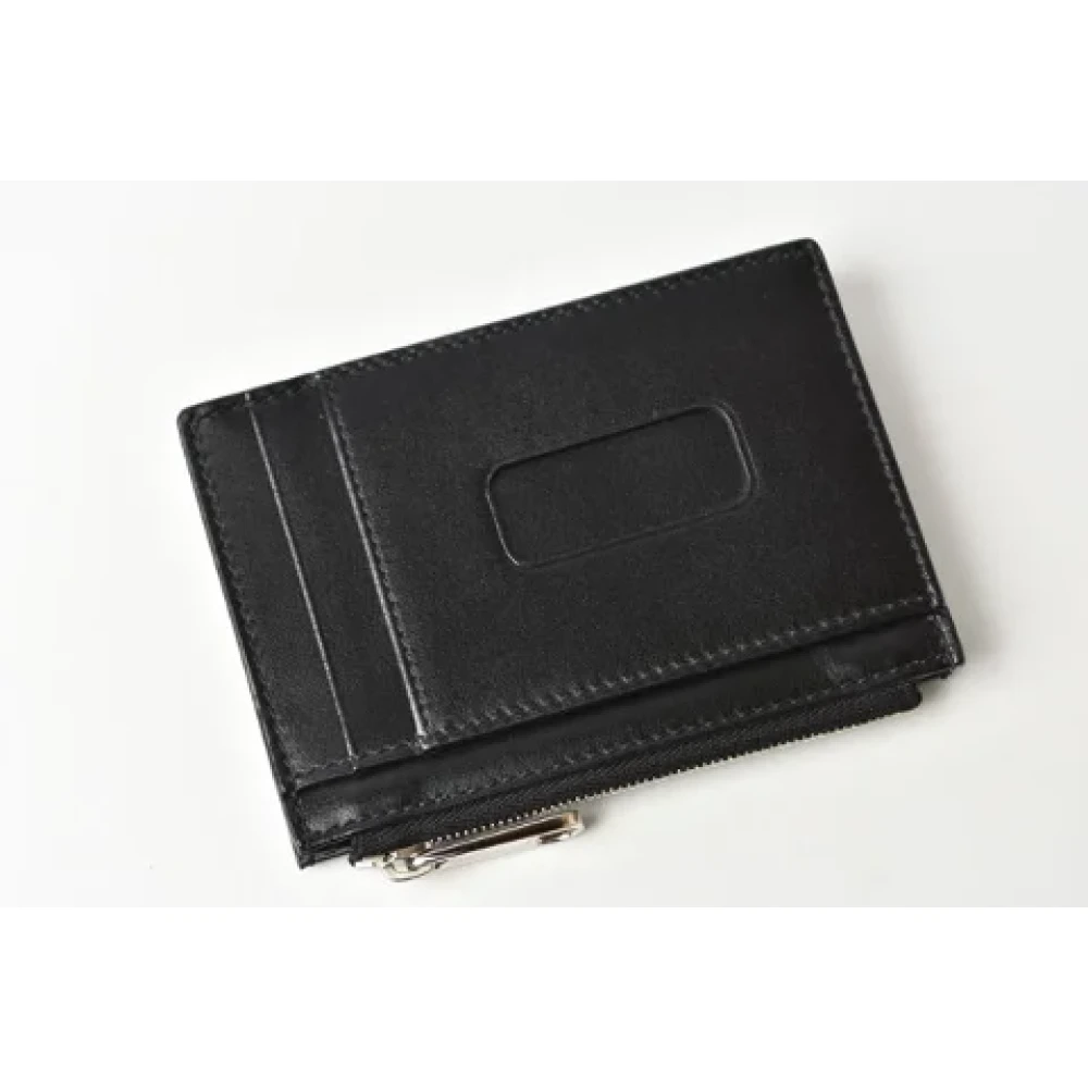 Gucci Vintage Pre-owned Leather wallets Black Dames