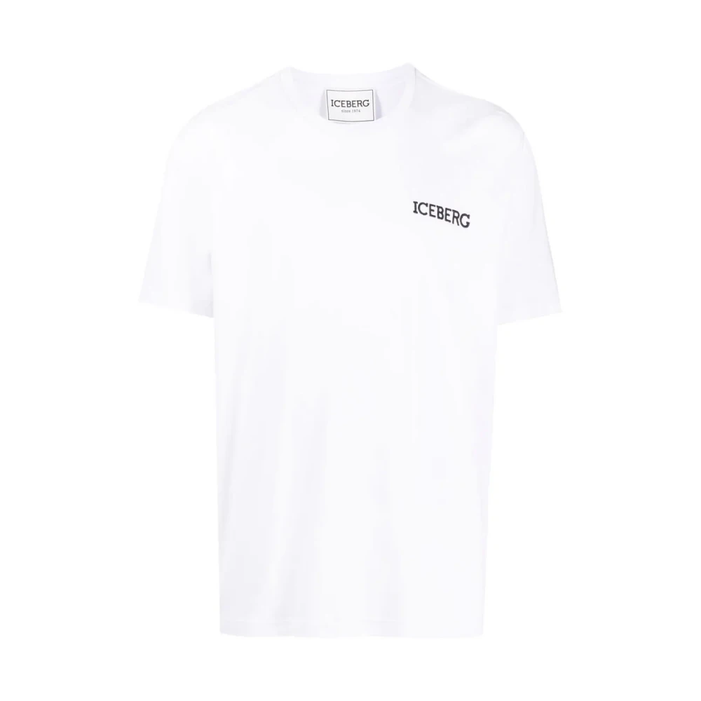 Iceberg Stijlvolle Heren T-shirt White Heren