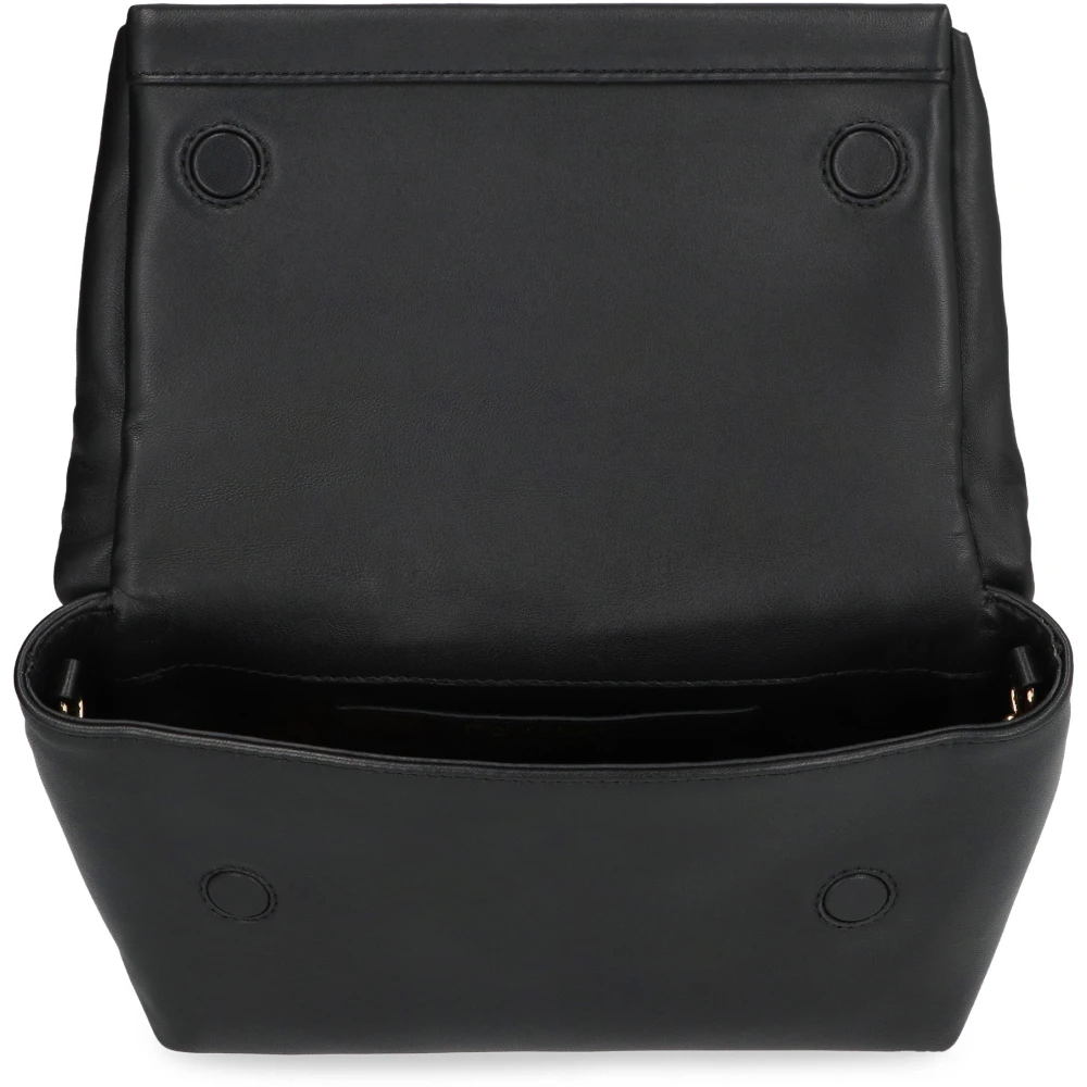 JW Anderson Stijlvolle Leren Handtas met Kettingriem Black Dames