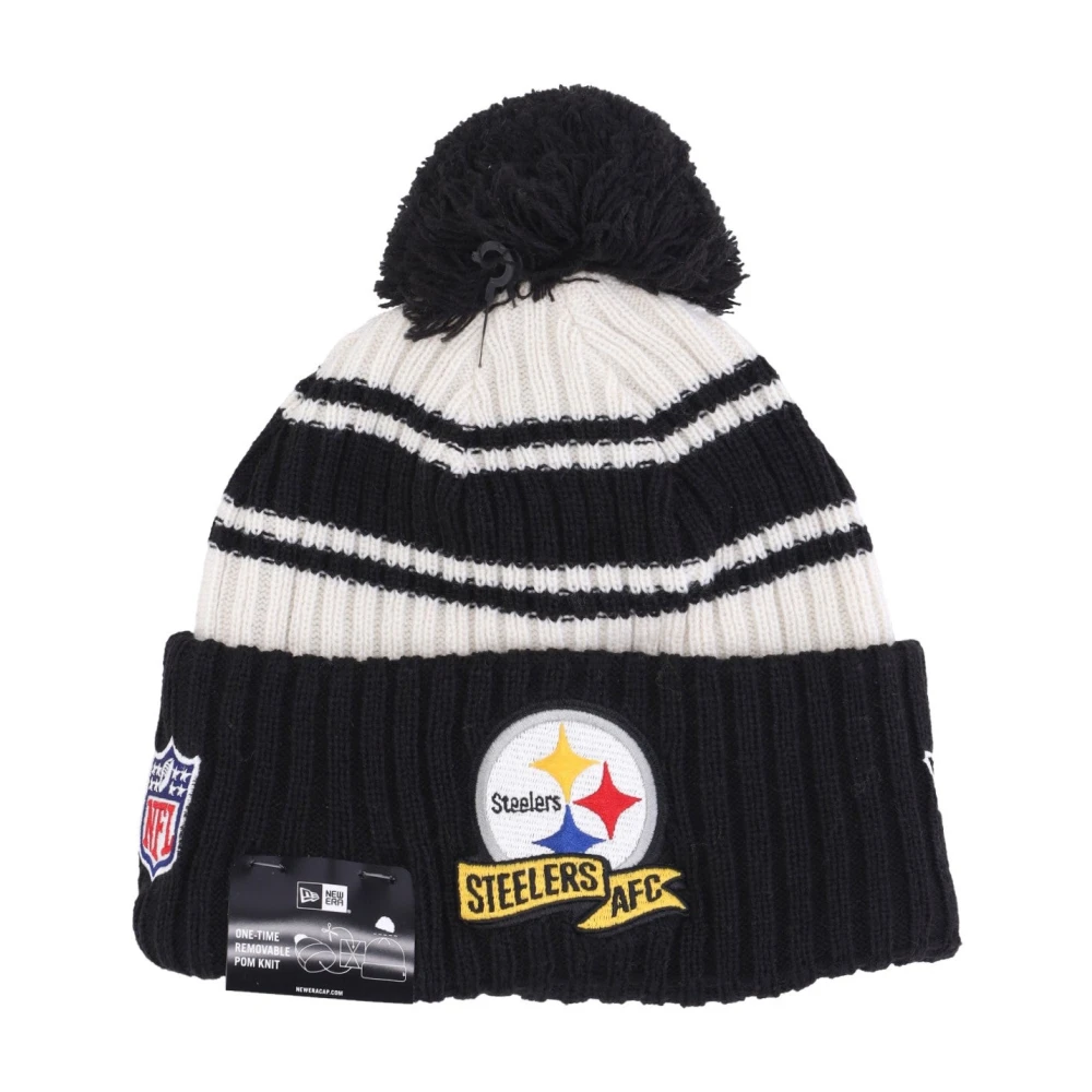 New era NFL Pom Beanie Hat Steelers Multicolor Heren