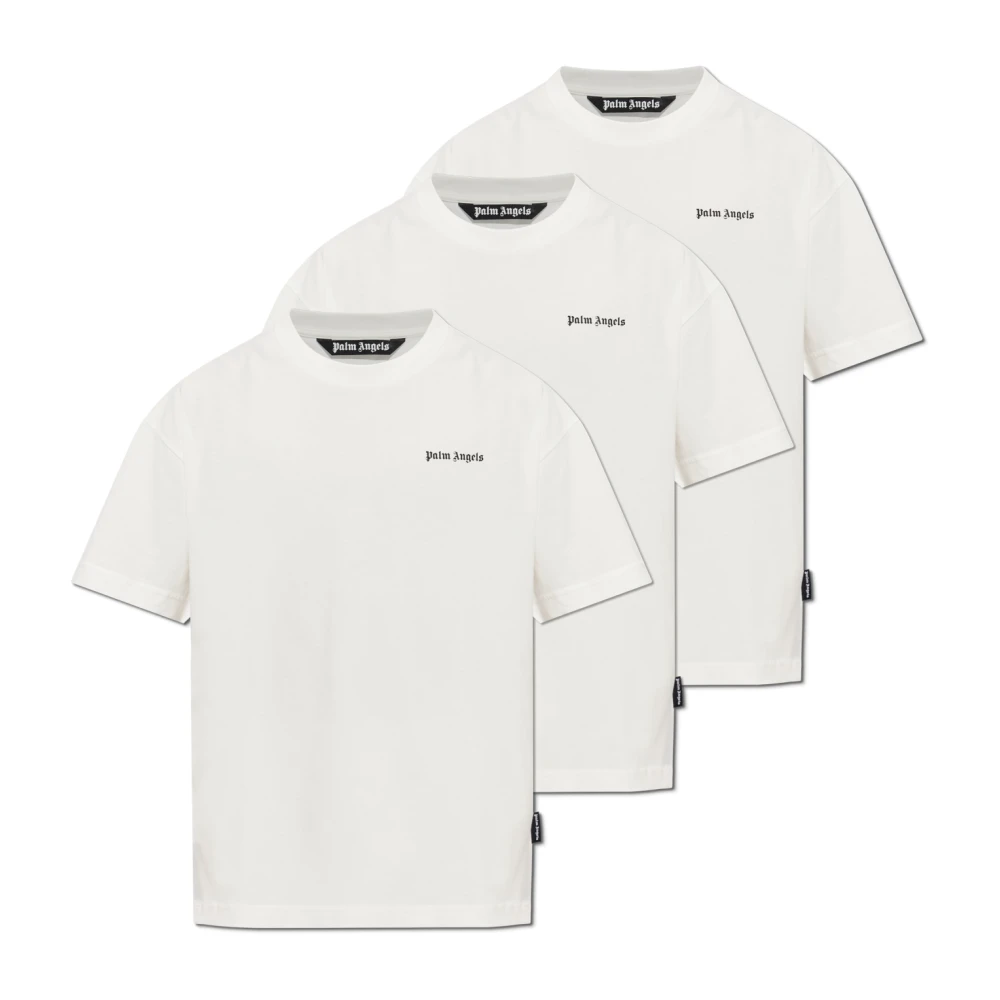 Palm Angels Uomo Bianco Top, M, New,