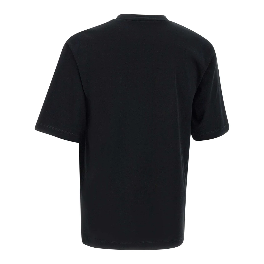 Dsquared2 Zwart Logo Print T-shirt Black Heren