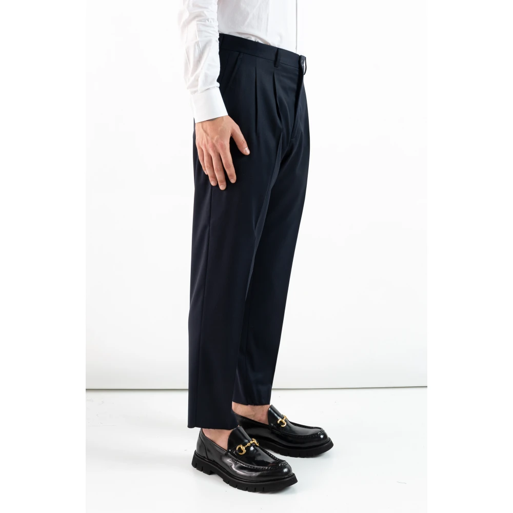 Corsinelabedoli Klassieke Suit Broek Blue Heren