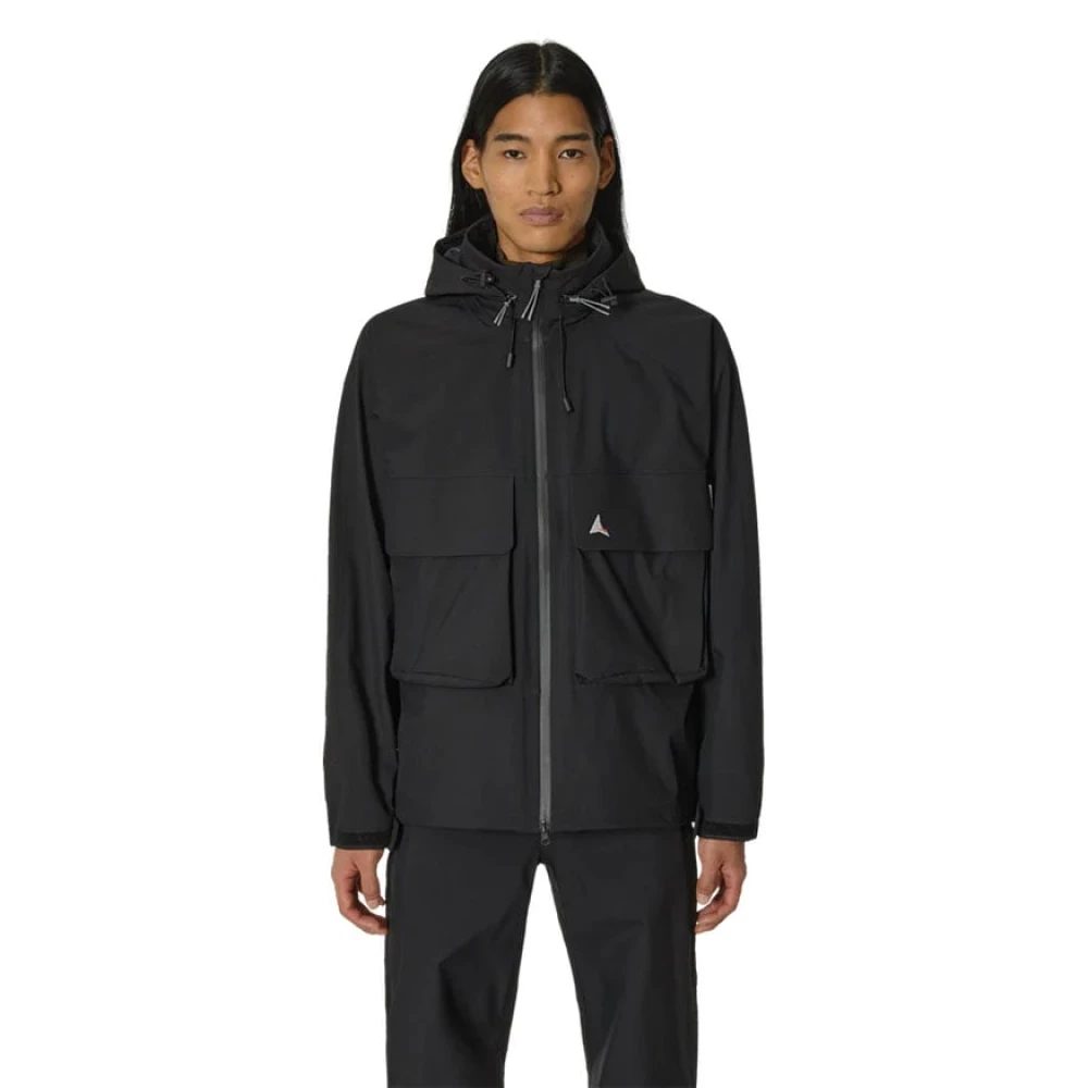 ROA Waterdichte Wading Jacket met Getapete Naden Black Heren
