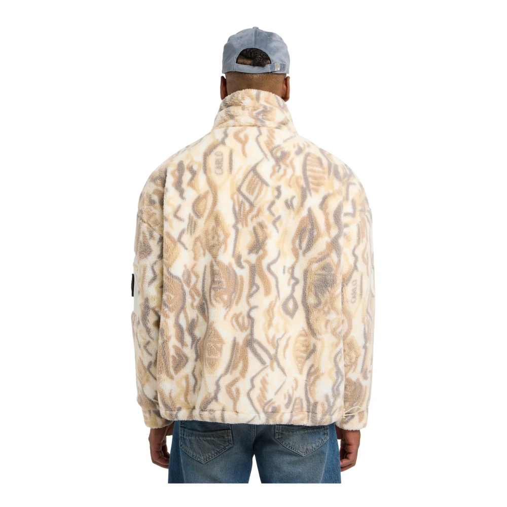 carlo colucci Gezellige Oversized Teddyjas Beige Heren