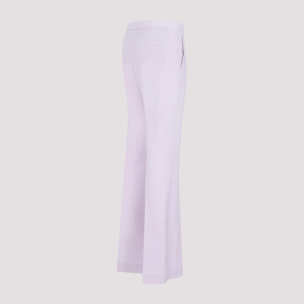 Theory Wide Trousers Purple Dames