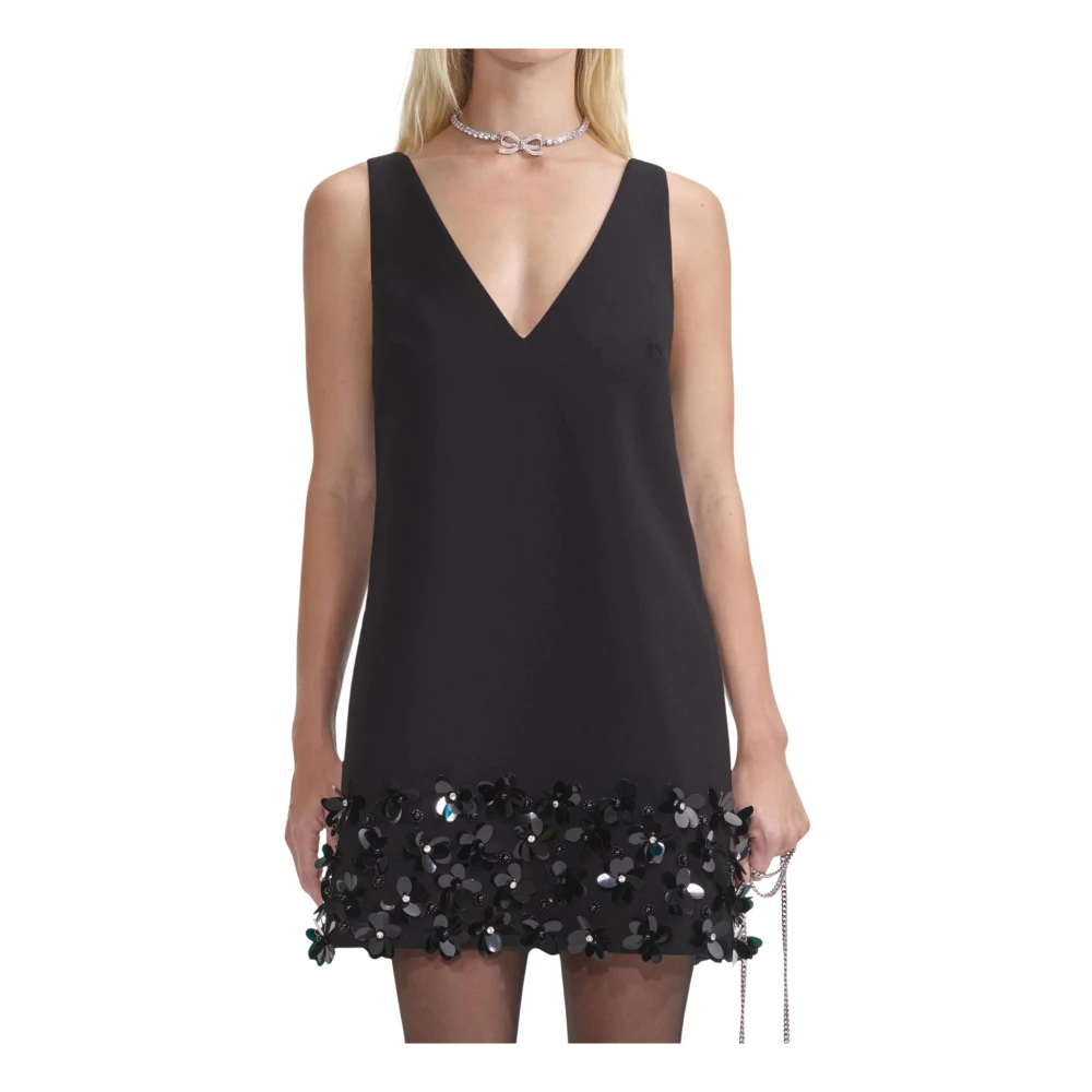 Self Portrait Zwarte Jurk Collectie Black Dames