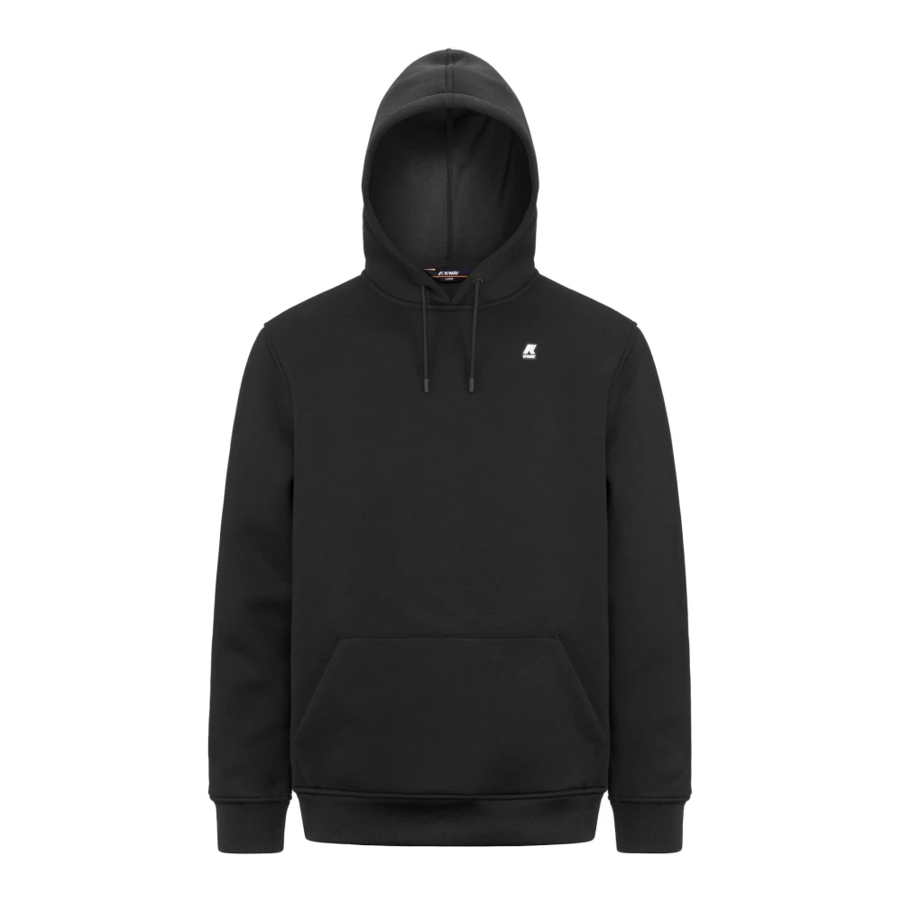K-Way Herren Schwarz Sweatshirts & Hoodies, K, 2XLgröße: