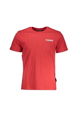 t-shirt-homme-en-coton-rouge