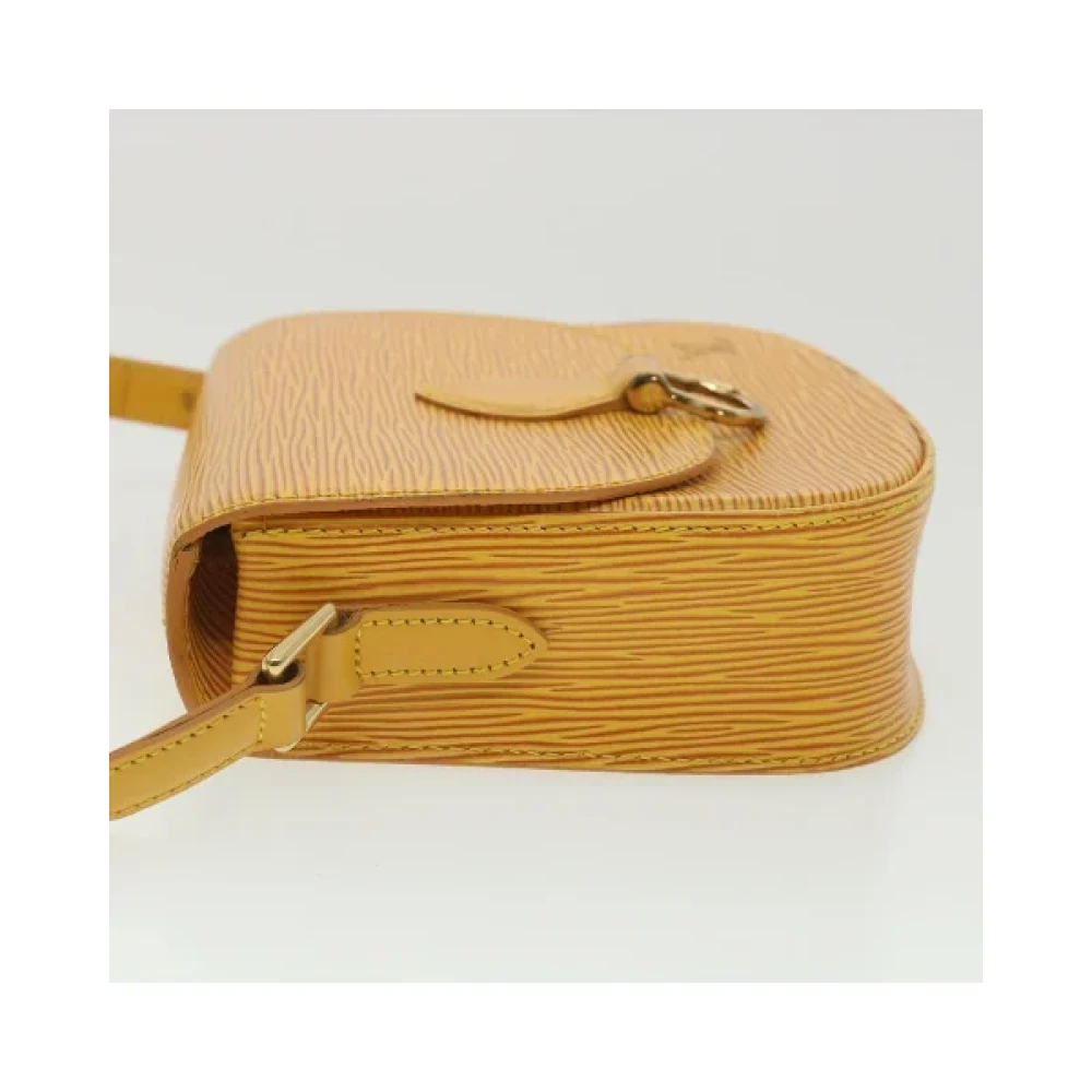 Louis Vuitton Vintage Pre-owned Leather louis-vuitton-bags Yellow Dames