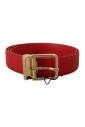 dolce-and-gabbana-red-solid-leather-gold-metal-buckle-belt