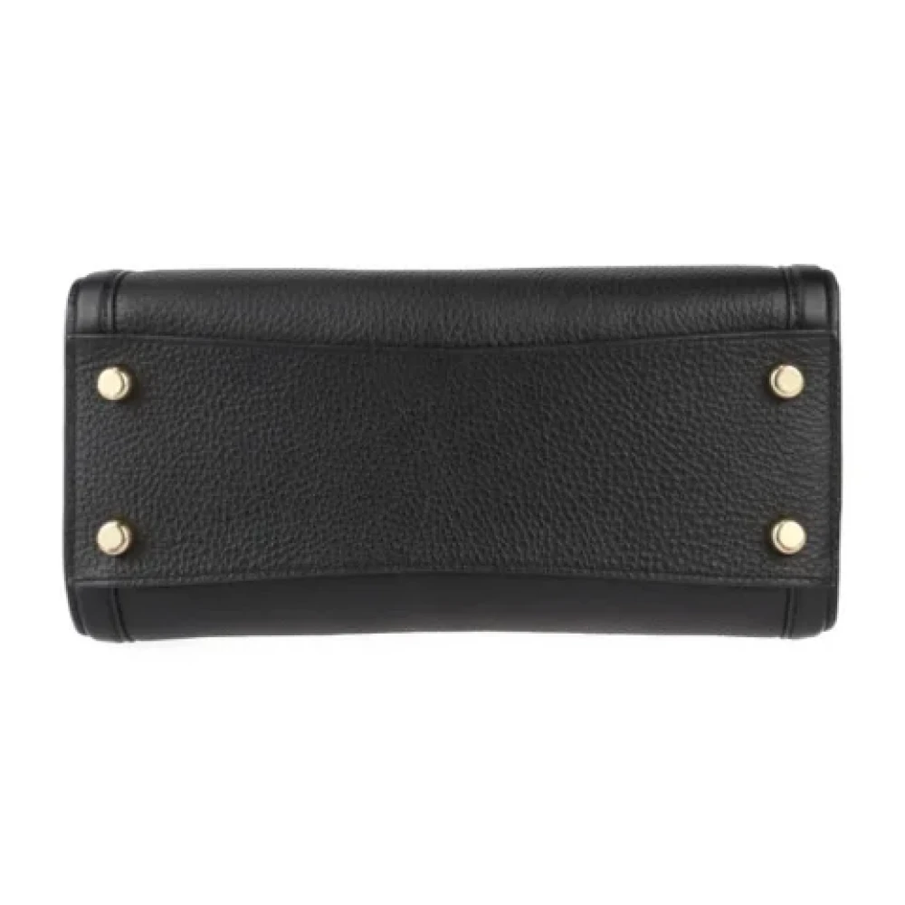 Coach Pre-owned Leather handbags Black Dames