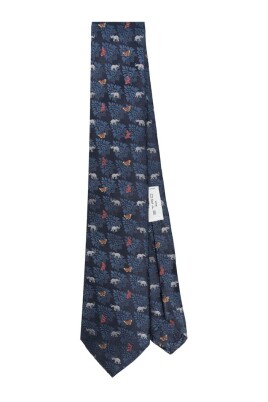 navy-blue-patterned-jacquard-tie