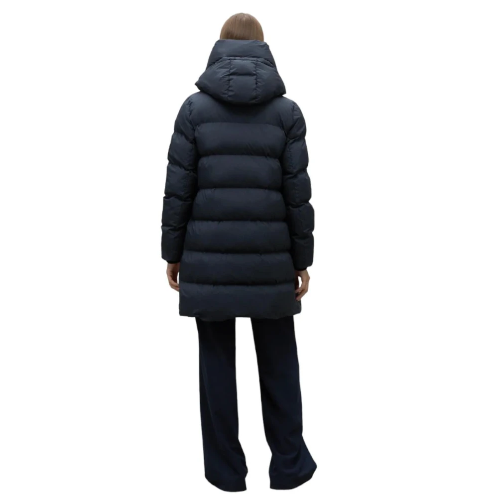 Ecoalf Capuchontrui Blue Dames