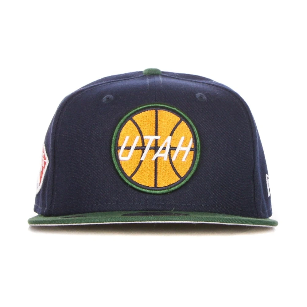 new era NBA Draft Utah Jazz Cap Blue Heren