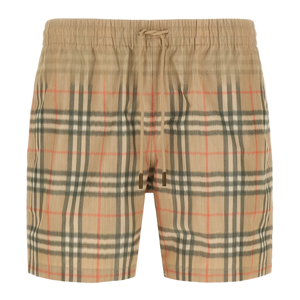 Burberry Men's Beige Beachwear - Beachwear - S - Swimwear