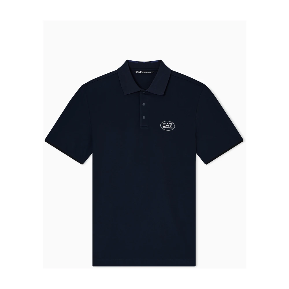 Emporio Armani Ea7 Hombre Azul Camisetas, Talla: 2XL