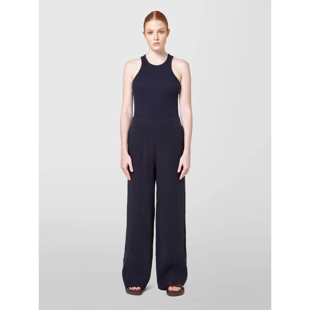Alpha Studio Stijlvolle Broek Blue Dames