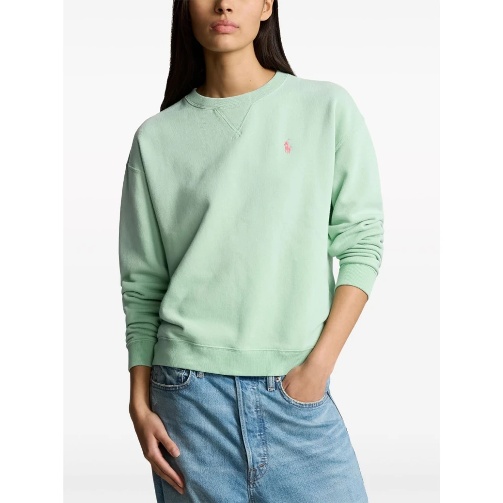 Polo Ralph Lauren Stijlvolle Sweaters Collectie Green Dames