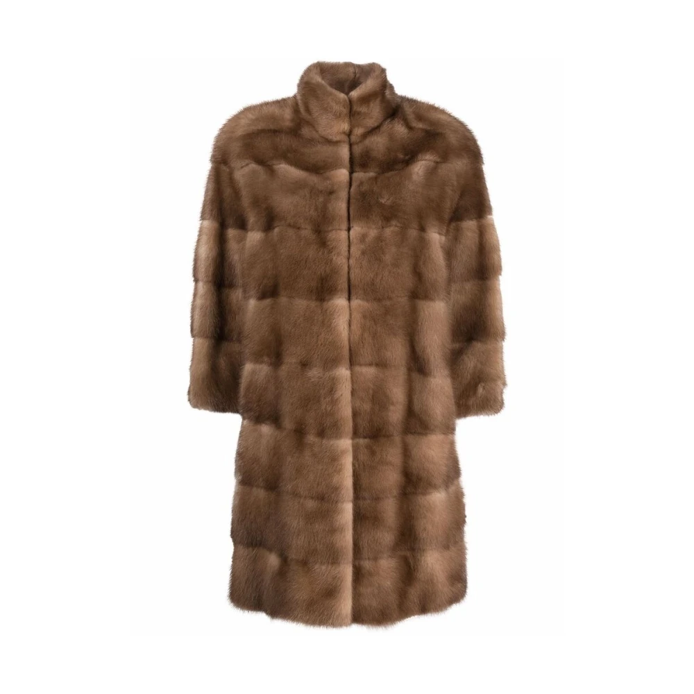 Blancha - Coats > Parkas - Brown - Blancha - Modalova
